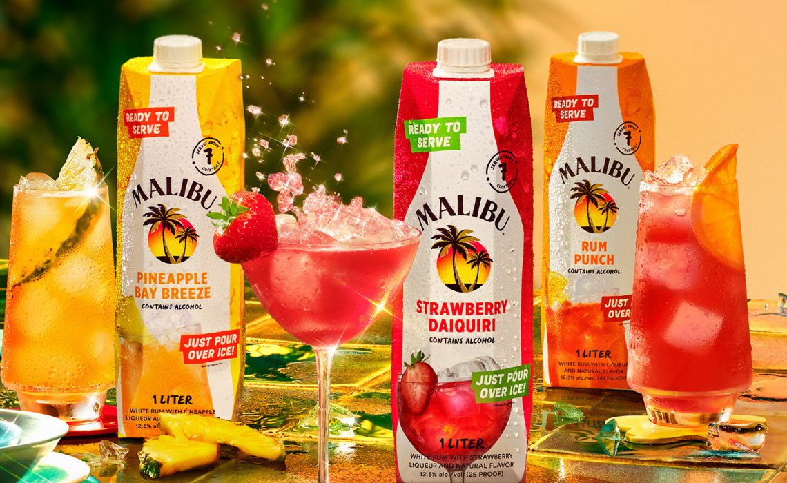 Malibu launches new ready-to-serve cocktails to bring vacation to you anytime, anywhere